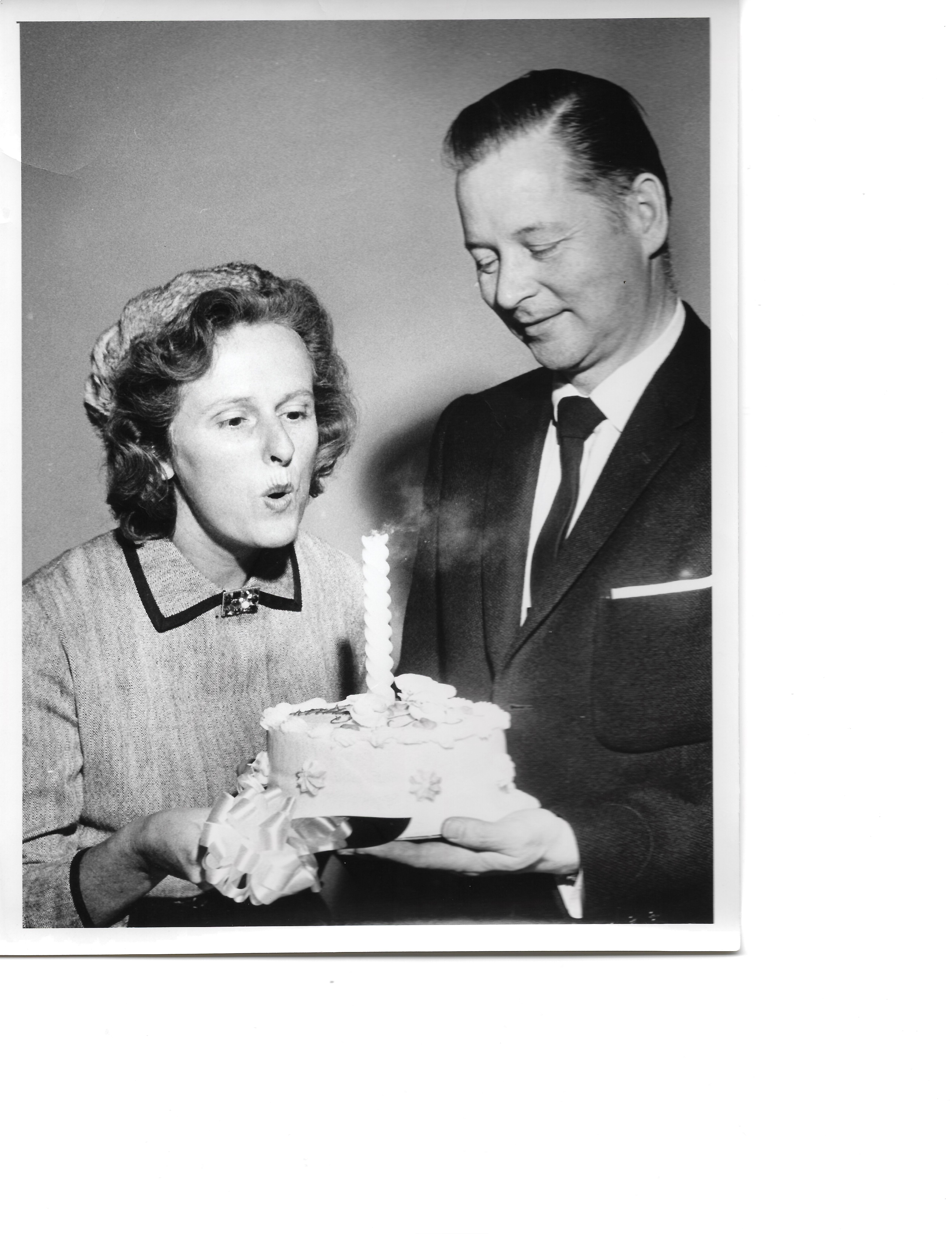 March 1961 Blossom McBrierLouis Balmer